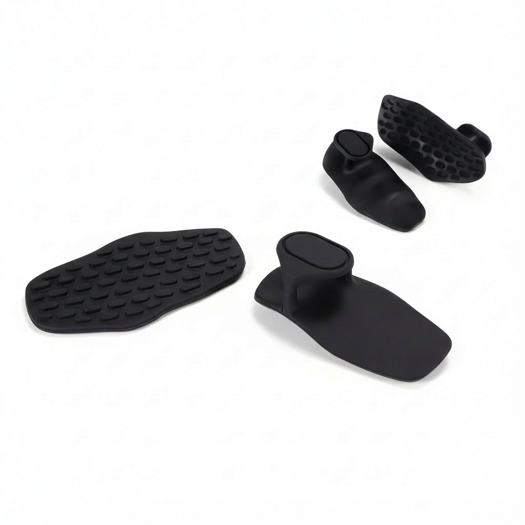 Anti-Slip Grips for Weight Lifting Pull-Ups Gym Training Unisex Ergonomic Rubber Hand Protector Strengthener Handle Gloves