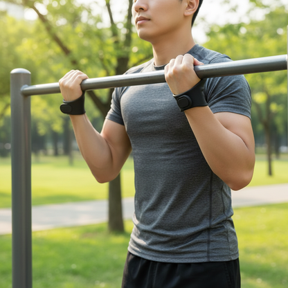 Anti-Slip Grips for Weight Lifting Pull-Ups Gym Training Unisex Ergonomic Rubber Hand Protector Strengthener Handle Gloves