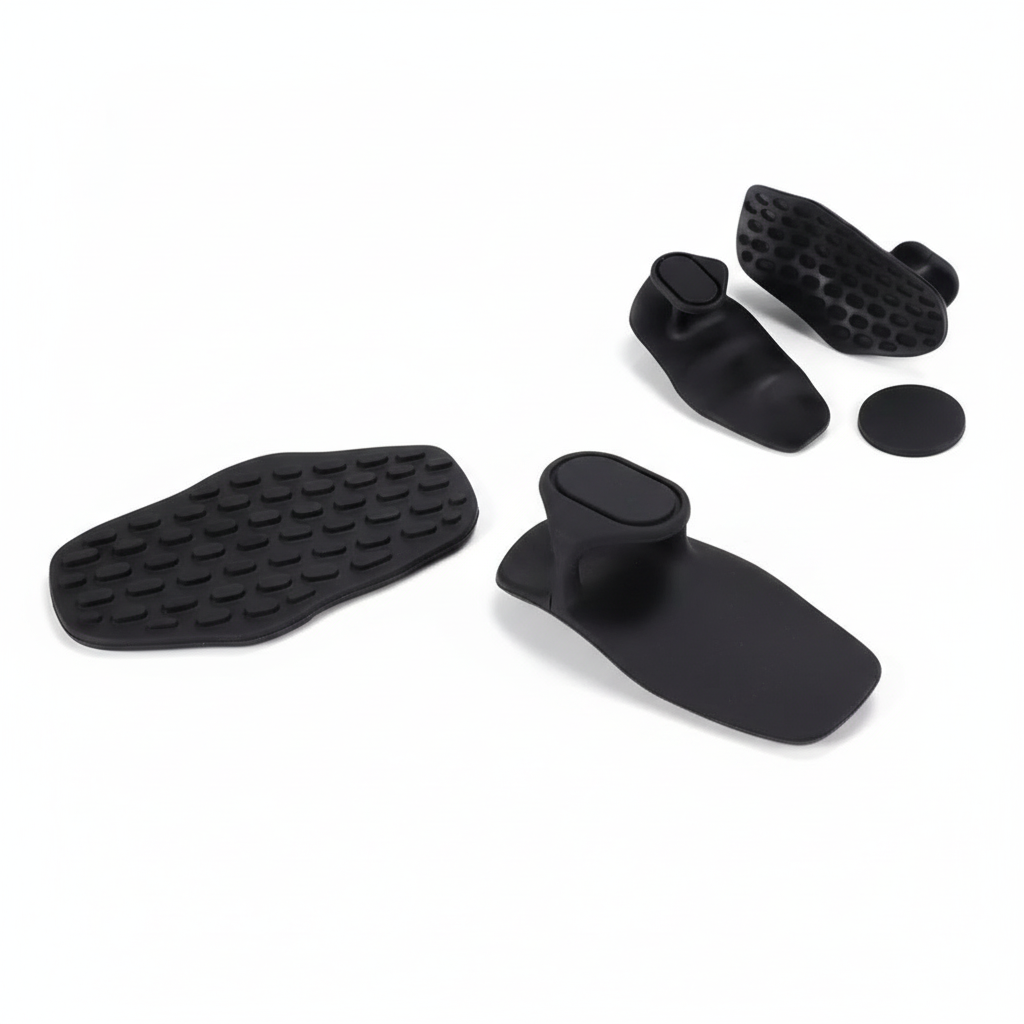 Anti-Slip Grips for Weight Lifting Pull-Ups Gym Training Unisex Ergonomic Rubber Hand Protector Strengthener Handle Gloves